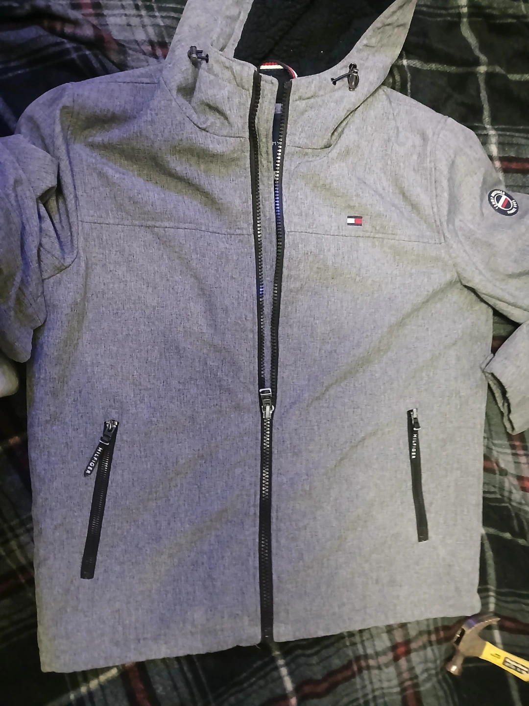 Tommy Hilfiger Gray Fleece-Lined Jacket - photo 5