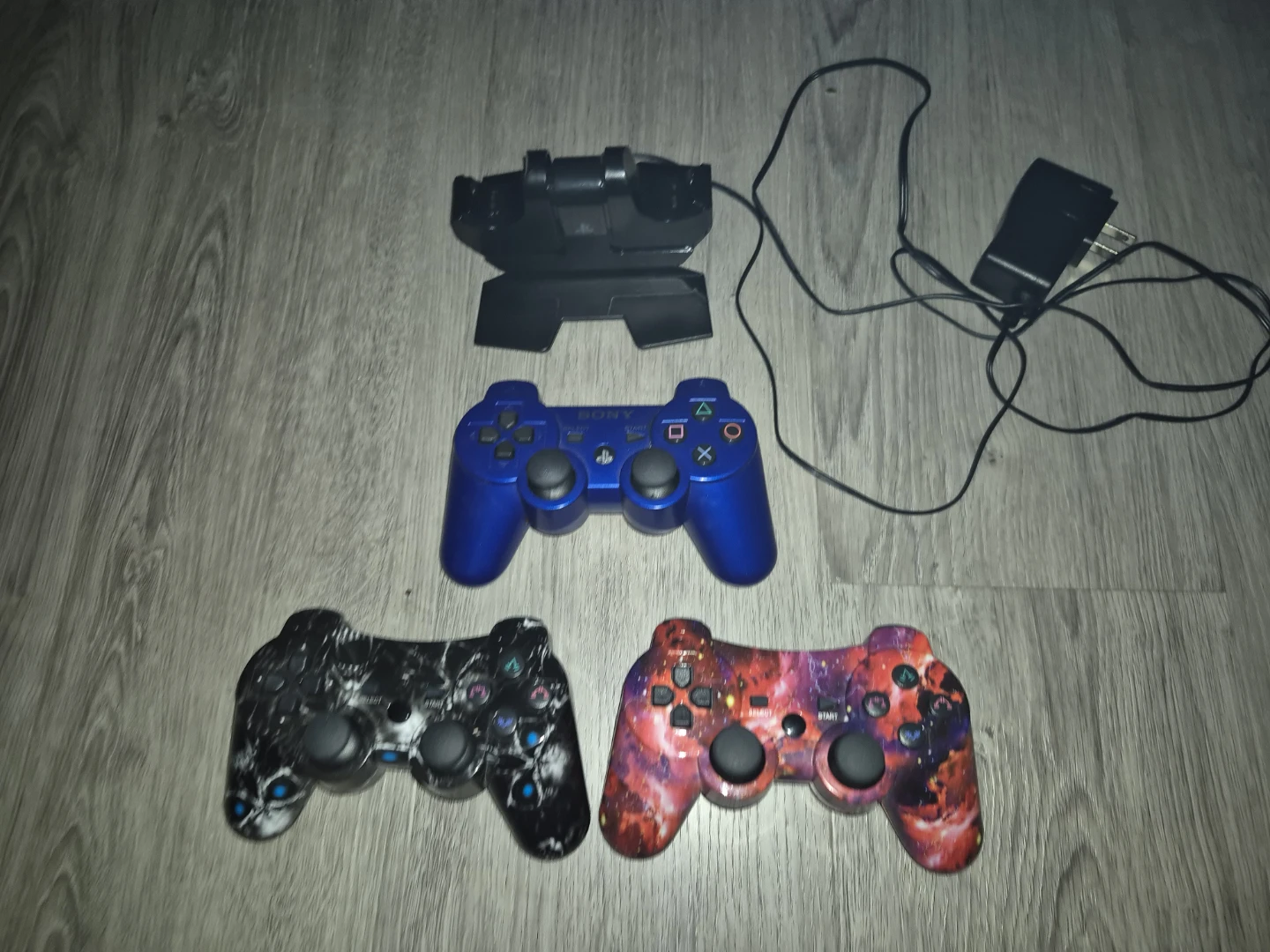 Sony PlayStation 3 Controllers and Charging Station