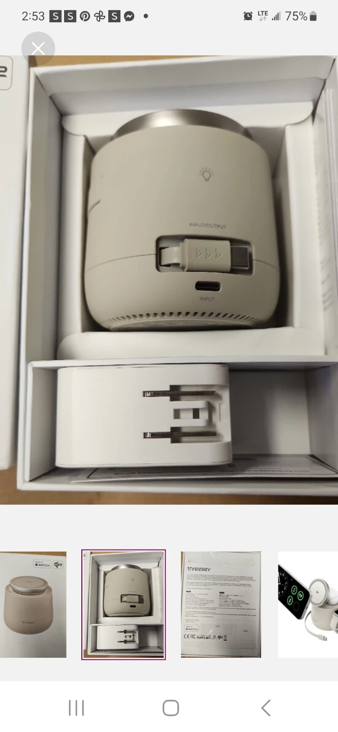 threekey Qi2 15W Fast Charging Station for Watch & Phone - photo 3