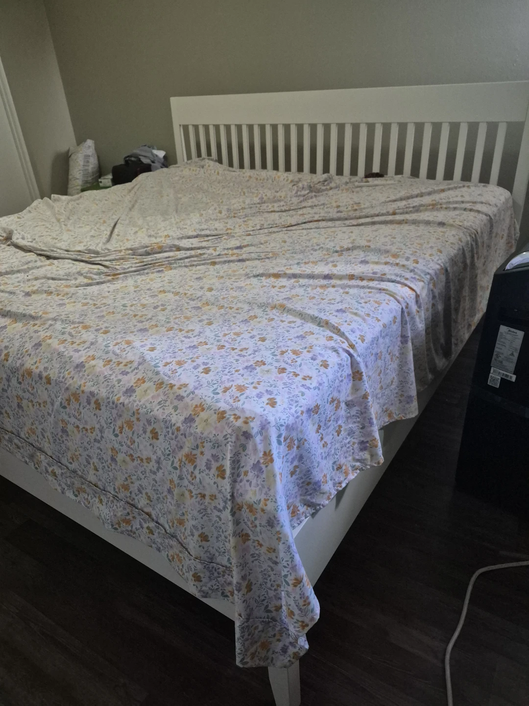 Sleep country King mattress bed frame plus box spring