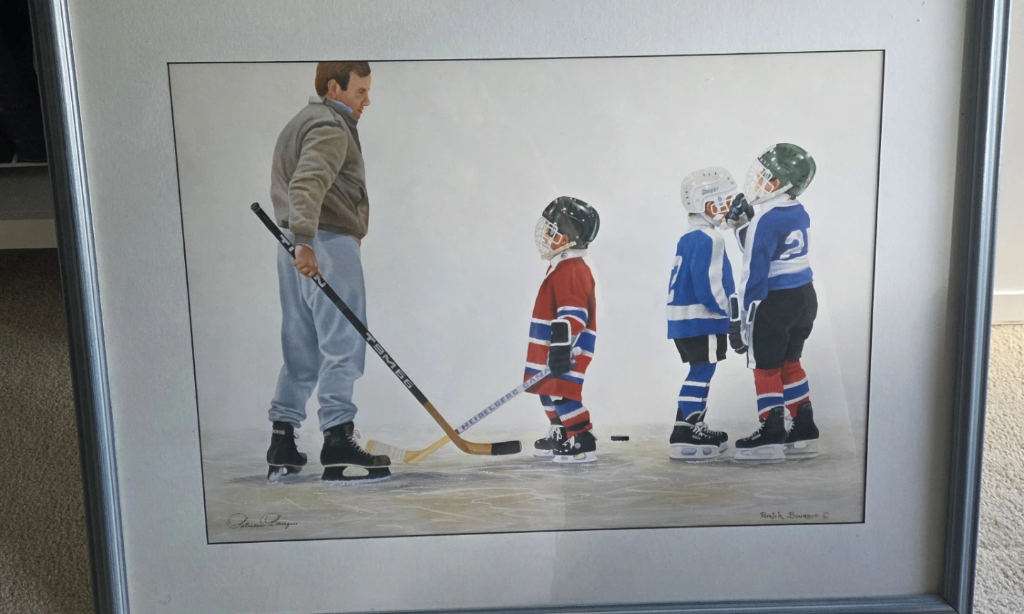 Patricia Bourque Hockey Print - photo 2