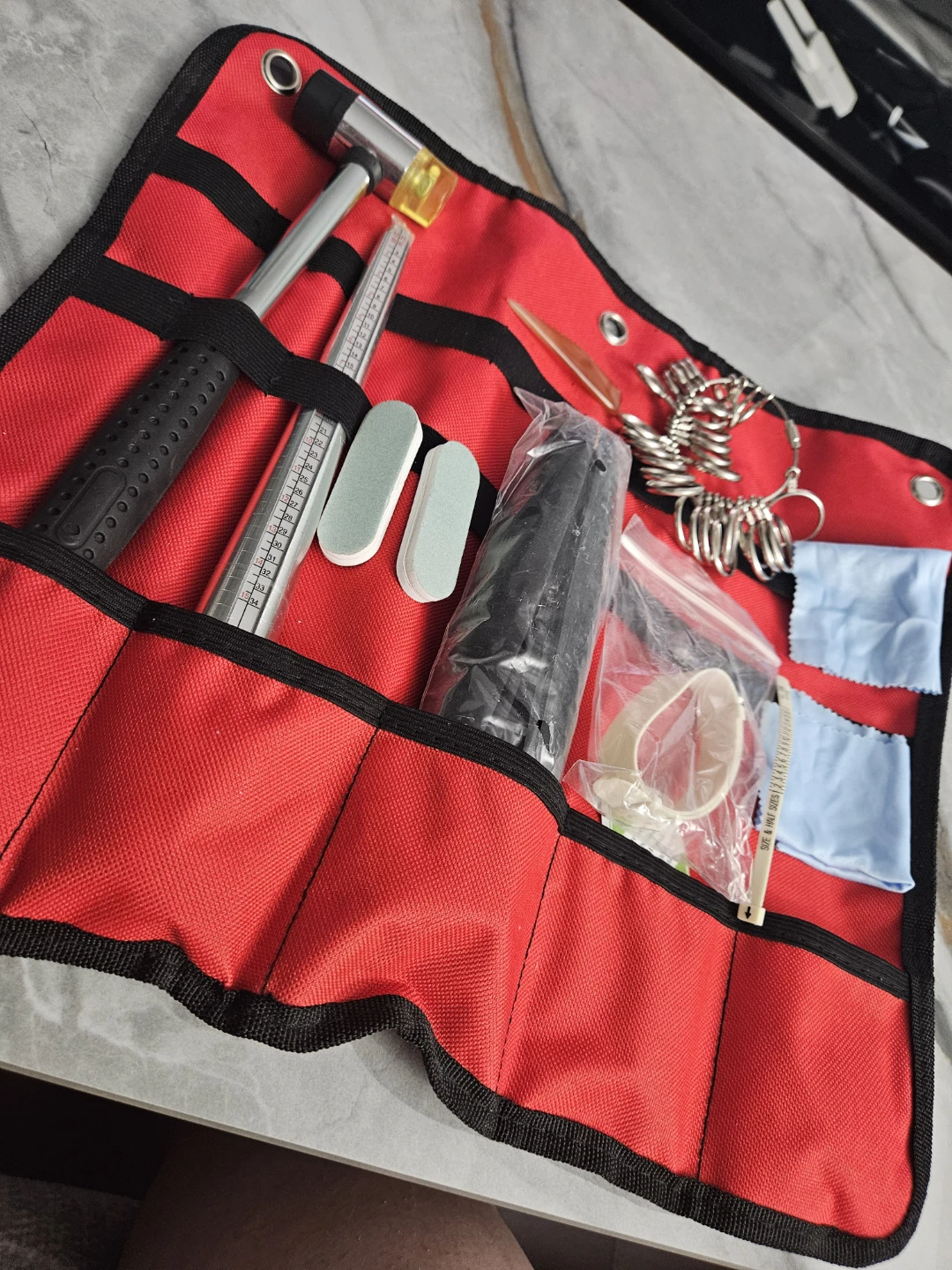 Brand new 12 Piece Ring Sizer and Resizing Tool Kit