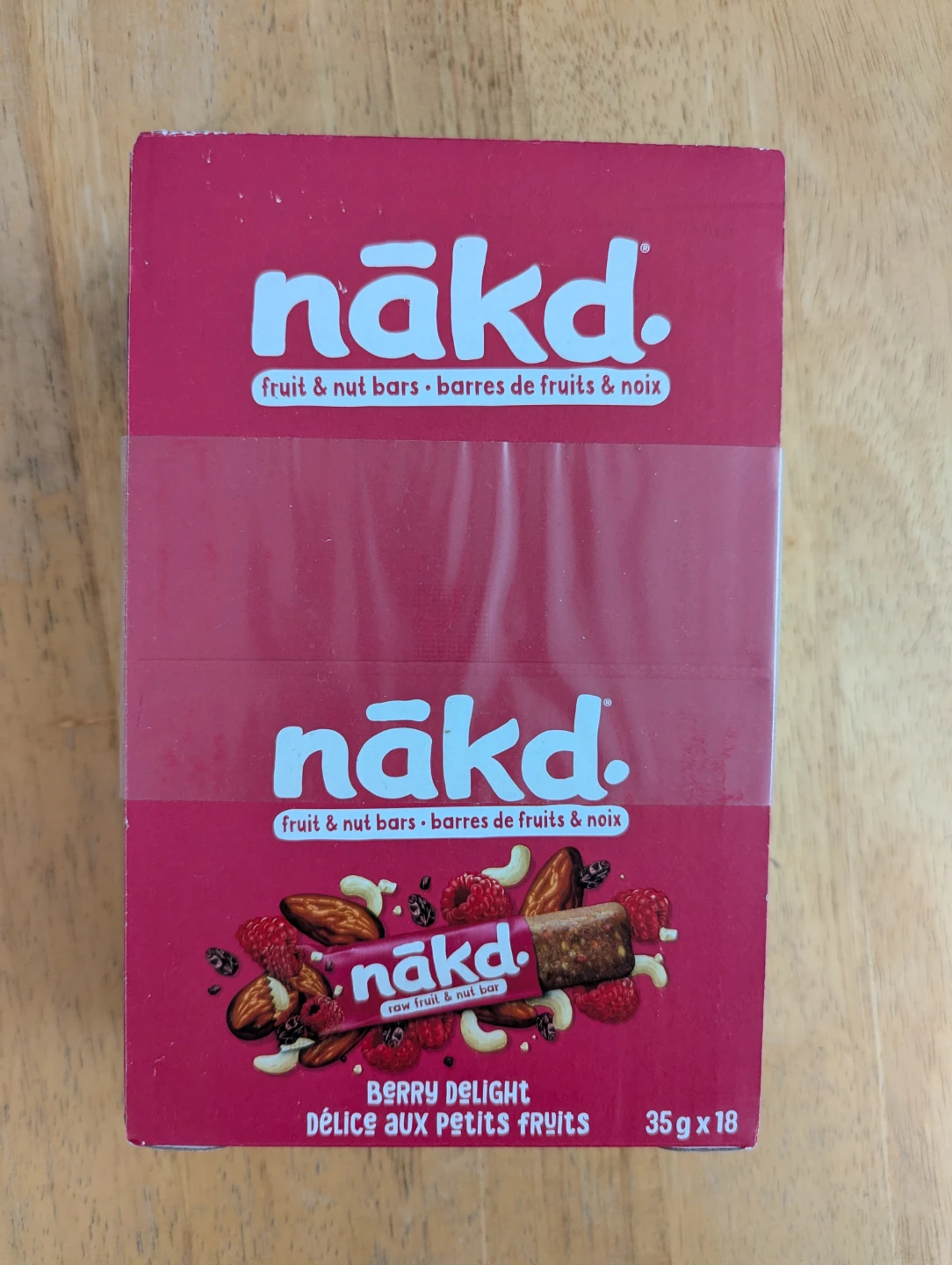 Nakd Berry Delight Fruit & Nut Bars (18 Pack)