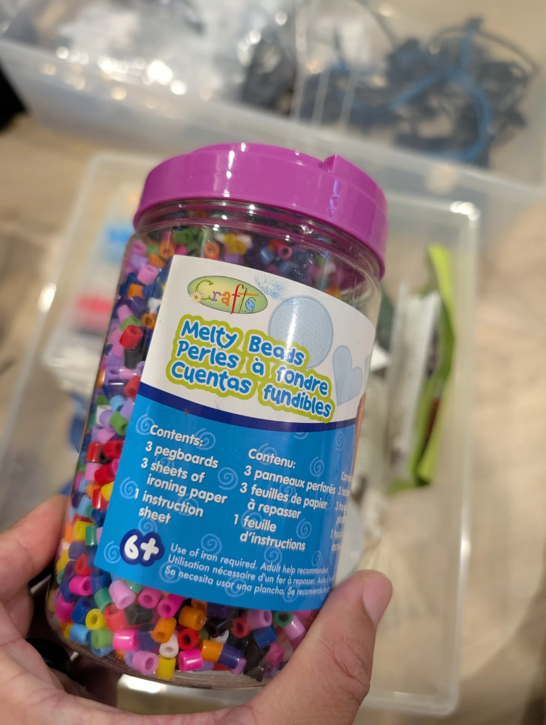 Craftie Melty Beads Set with Pegboards - photo 3