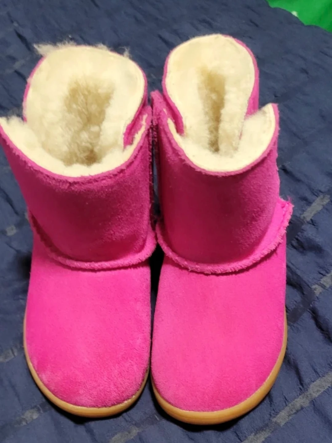 UGG Hot Pink Suede Boots