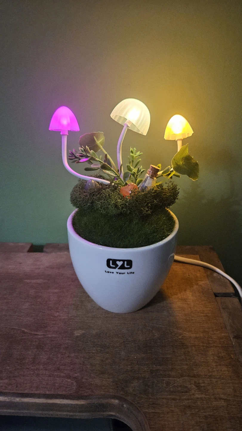 Mushroom night light - photo 3