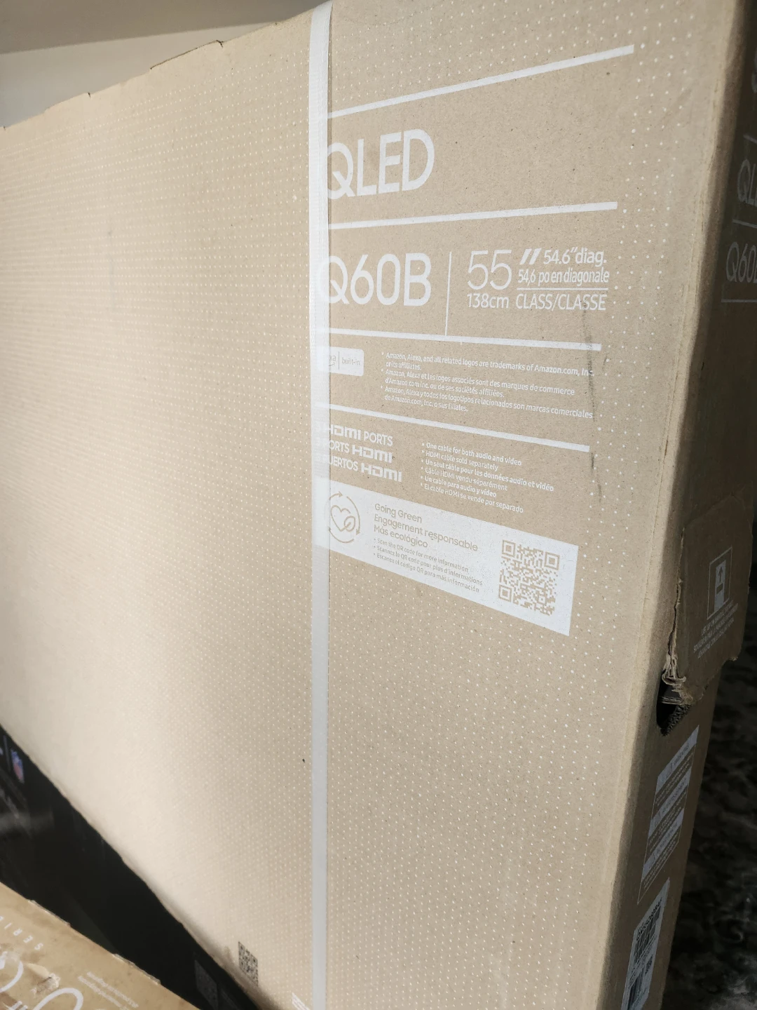 Samsung 55 inch QLED Q60B Television - photo 4