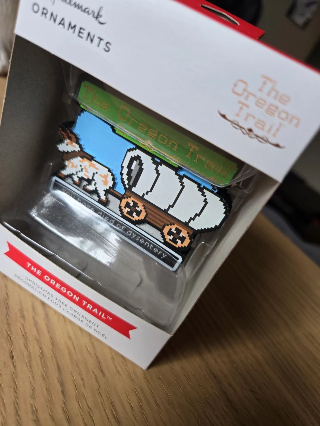 The Oregon Trail Christmas Ornament