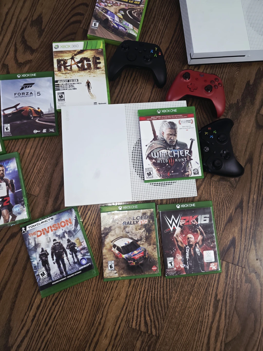 Xbox One S Bundle with Controllers and Games