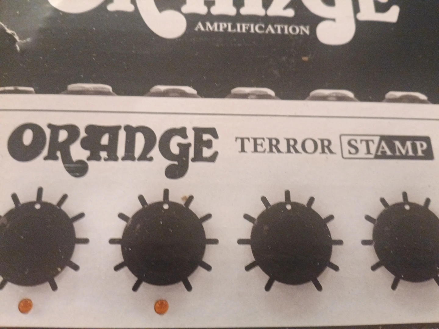Orange Terror Stamp Pedal
