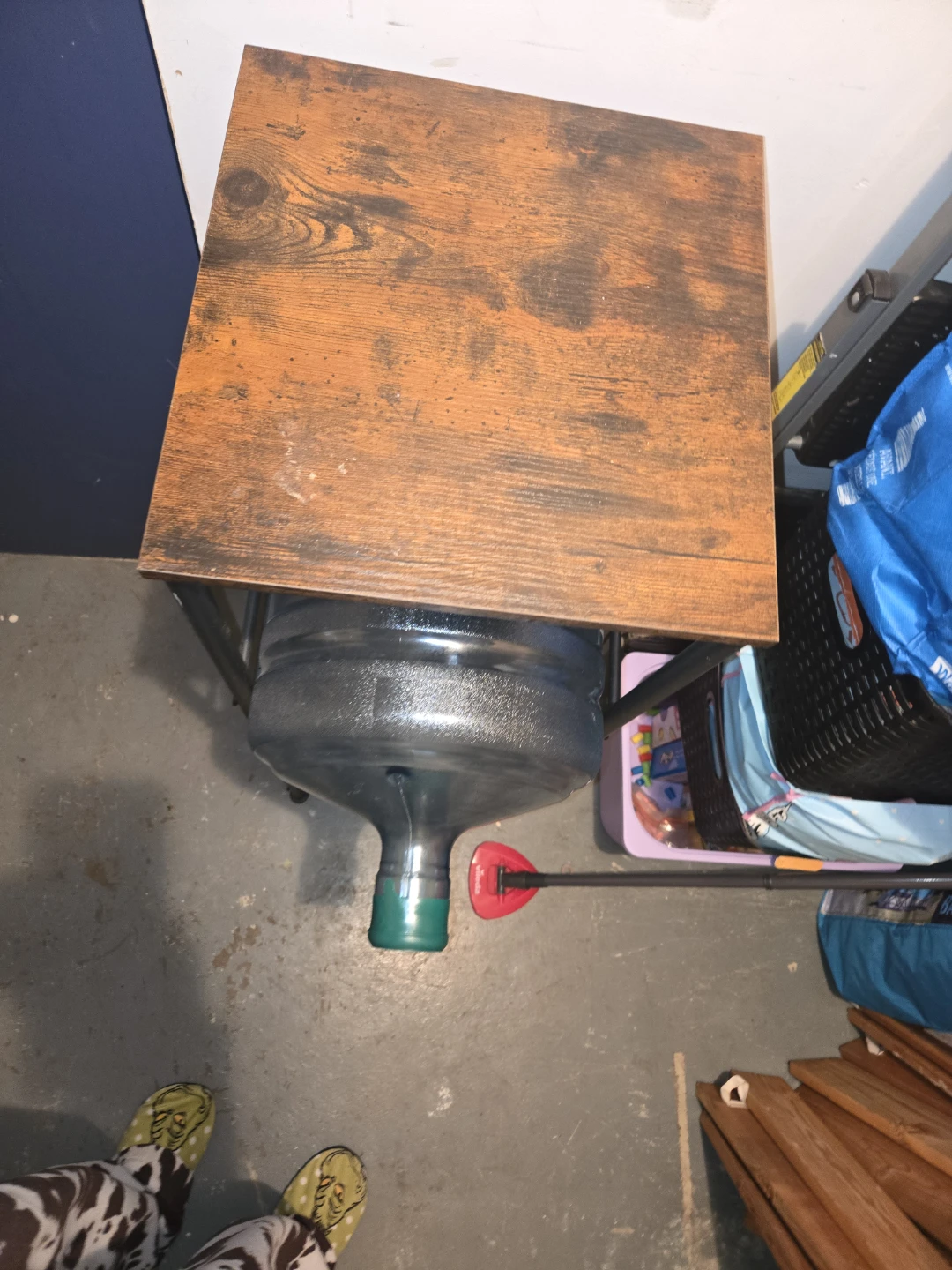 Water Jug Storage Stand holds three