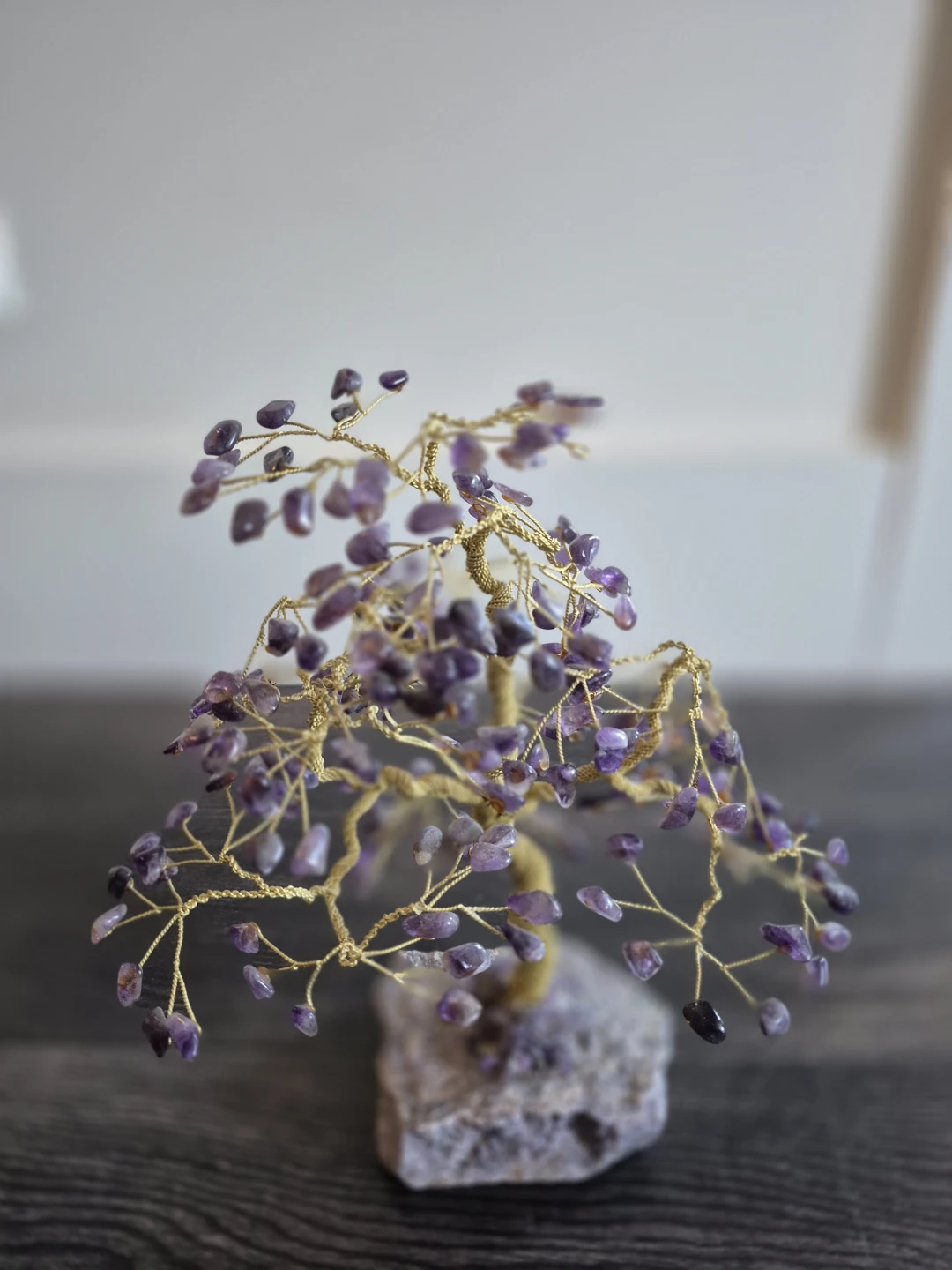 Amethyst Gemstone Wire Tree