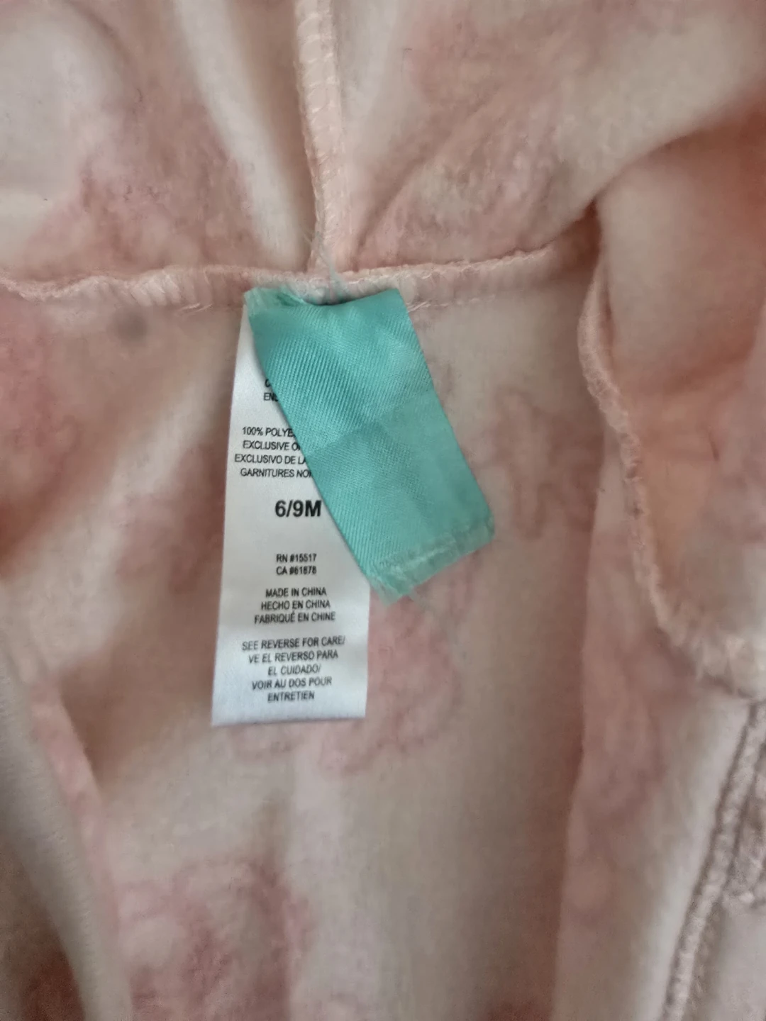 Baby Minnie Mouse Fleece Hoodie - photo 2