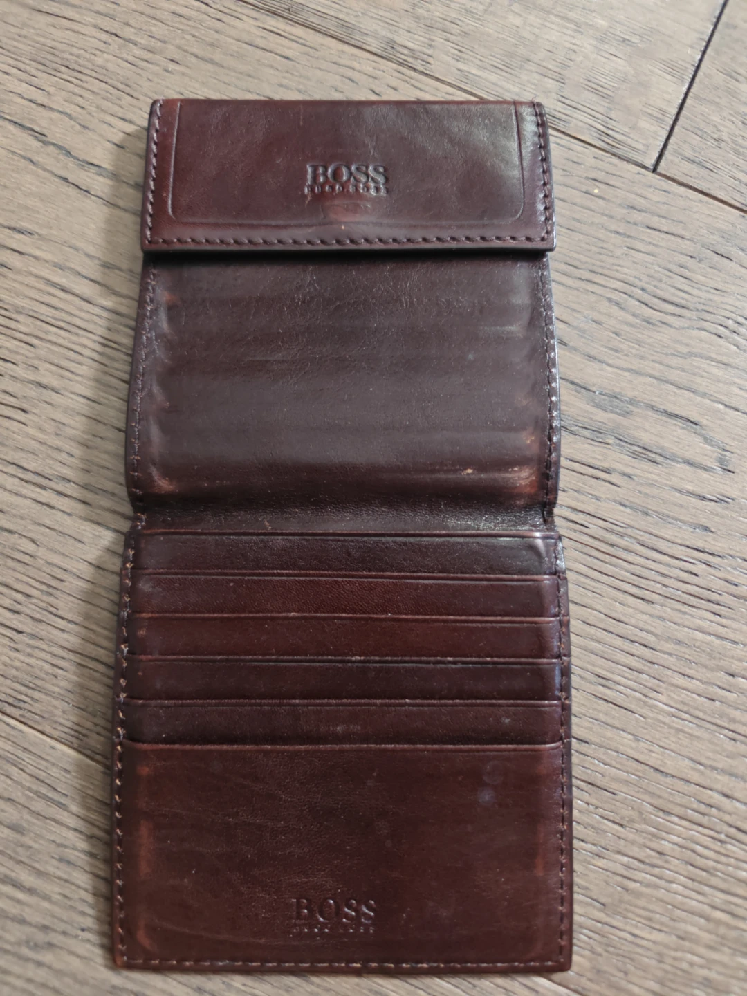 Hugo Boss Brown Leather Wallet - photo 3
