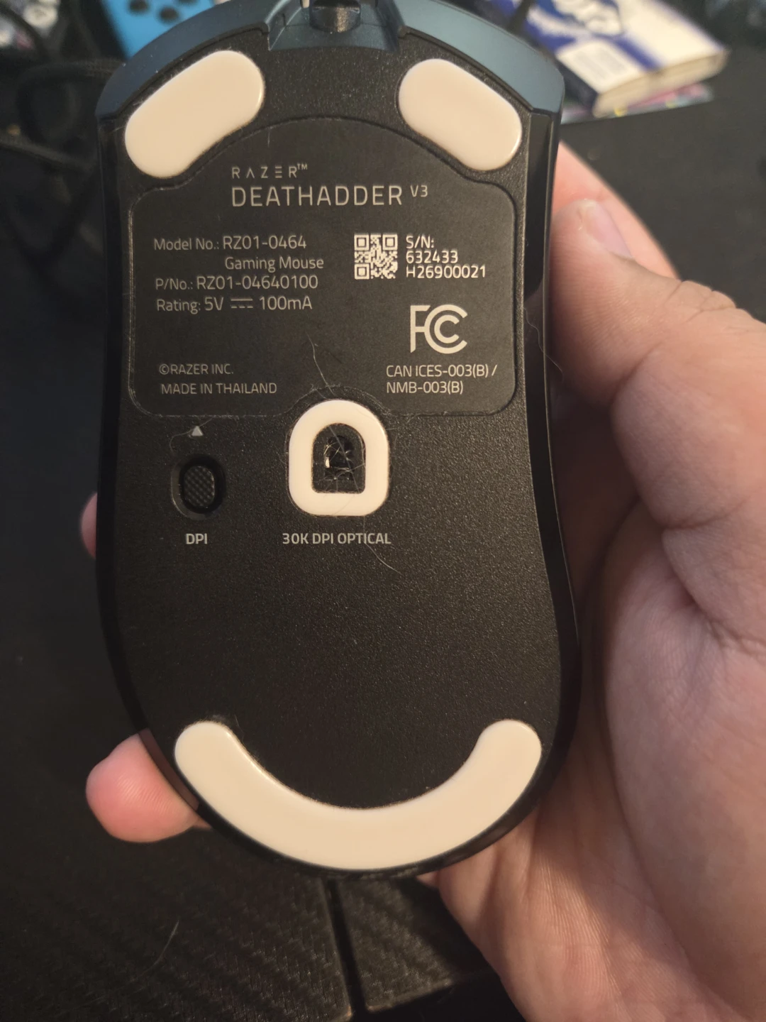 Razer DeathAdder V3 Gaming Mouse - photo 4