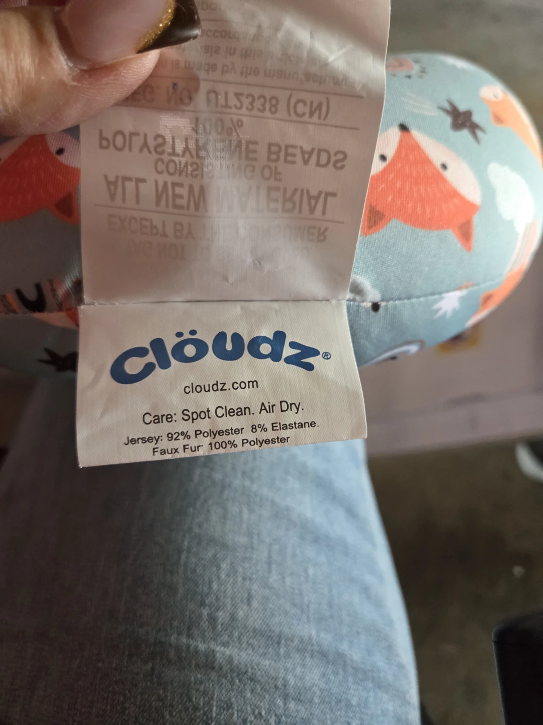 Cloudz Reversible Travel Neck Pillow - photo 3