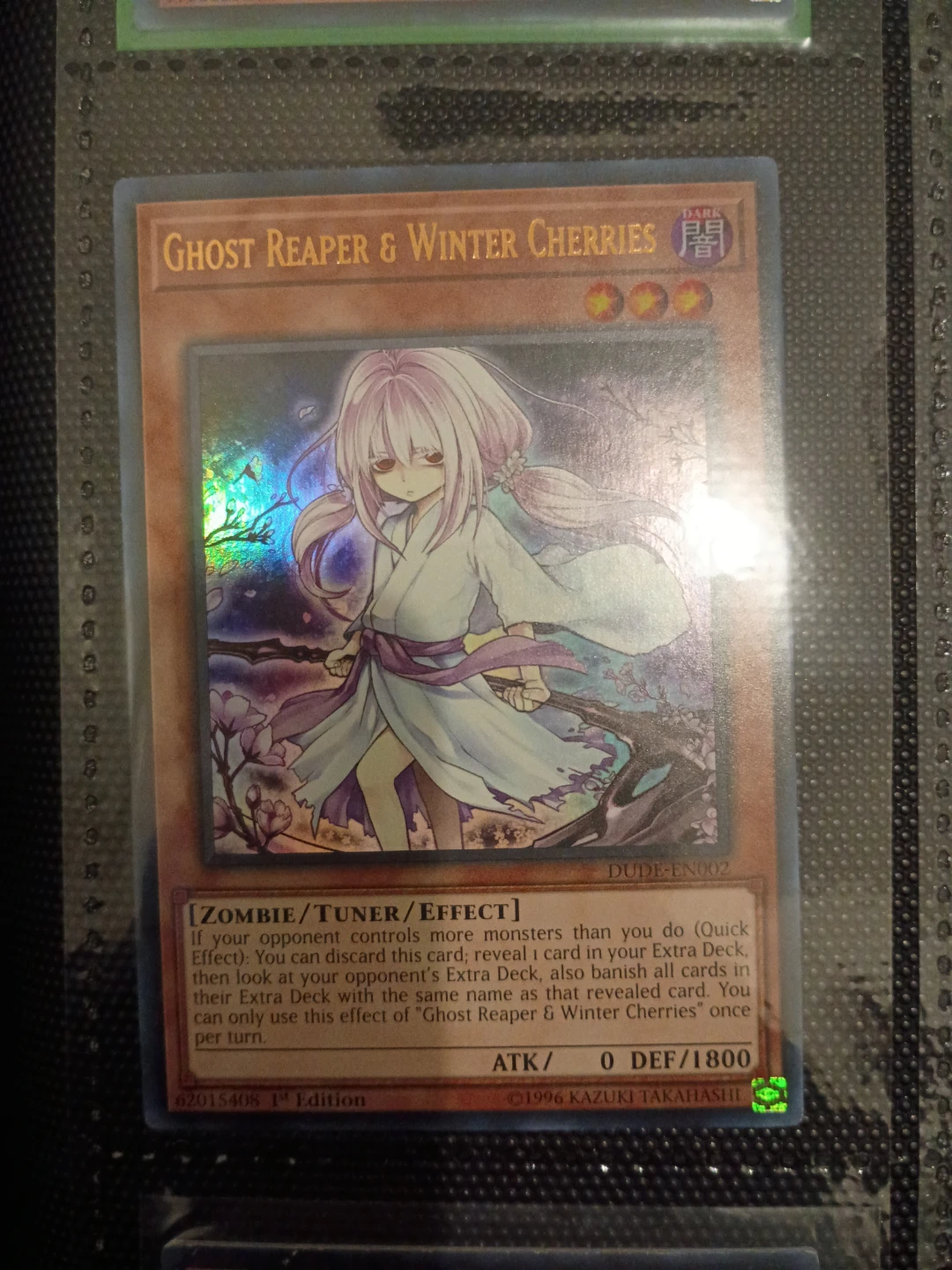 Yu-Gi-Oh! Ghost Reaper & Winter 🏈 Card DUDE-EN002