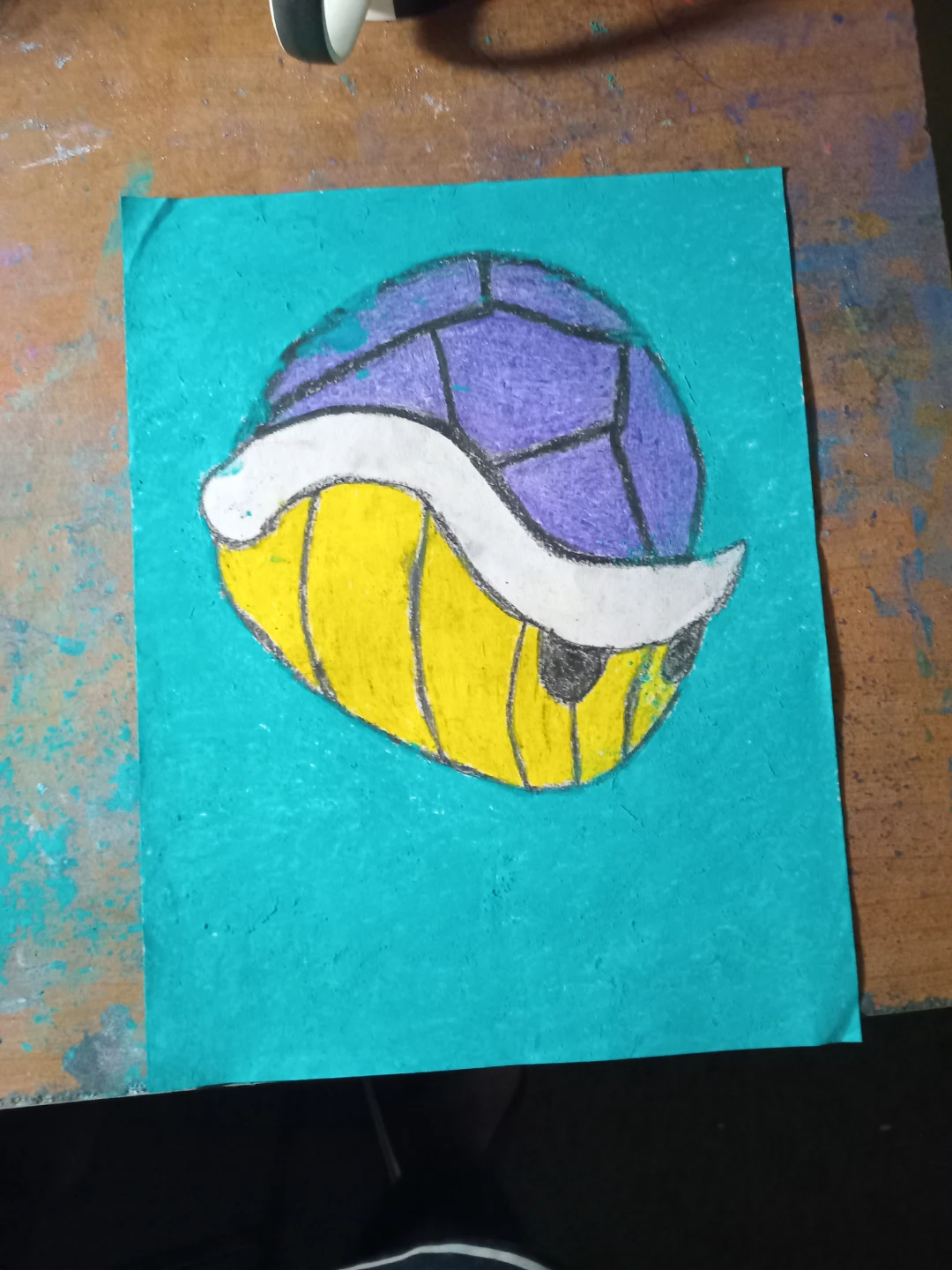 Kappa Shell Drawing Illustration by Custom artist - photo 3