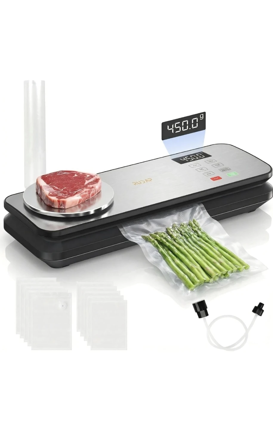 New Vacuum Sealer for Food, Saver with Digital Scale