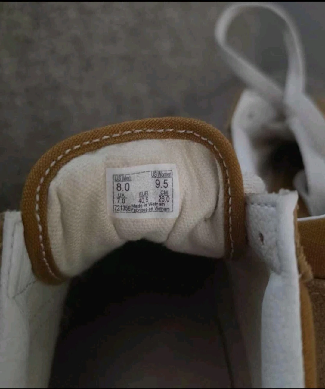 Vans Old Skool Mustard Suede Sneakers - photo 5