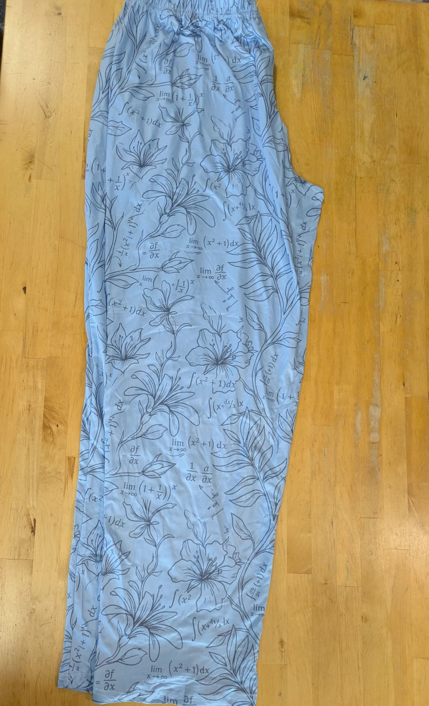 Geeksoutfit Math Print Lounge Pants 2XL NEW
