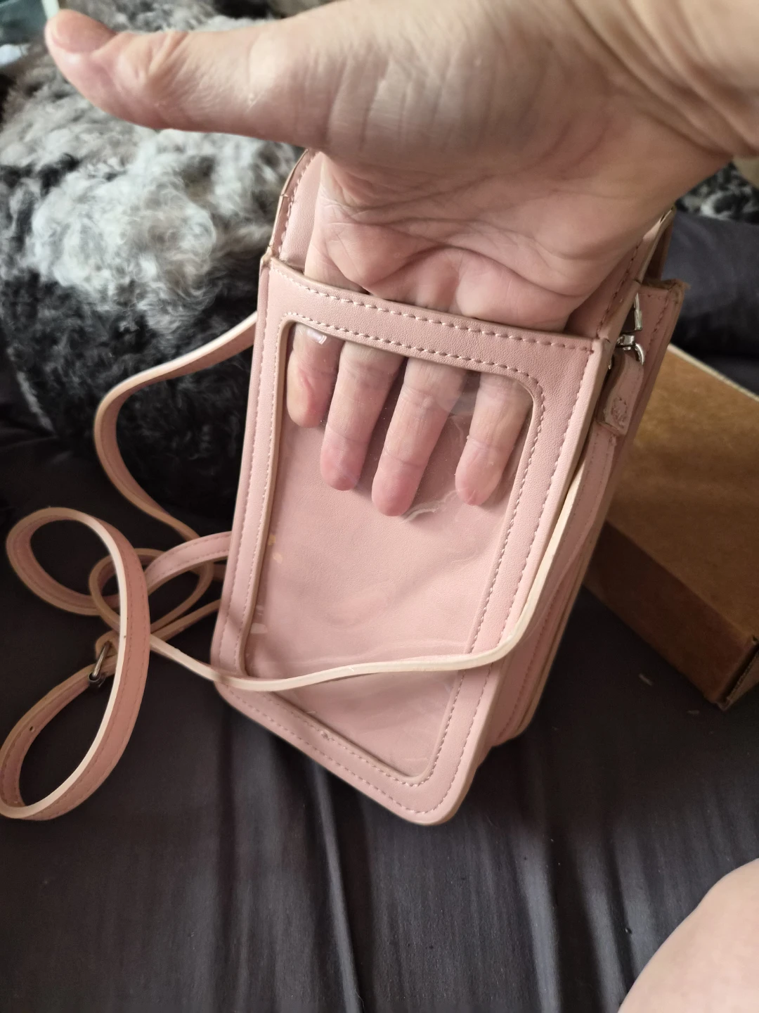🏈Pink crossbody phone pouch - photo 2