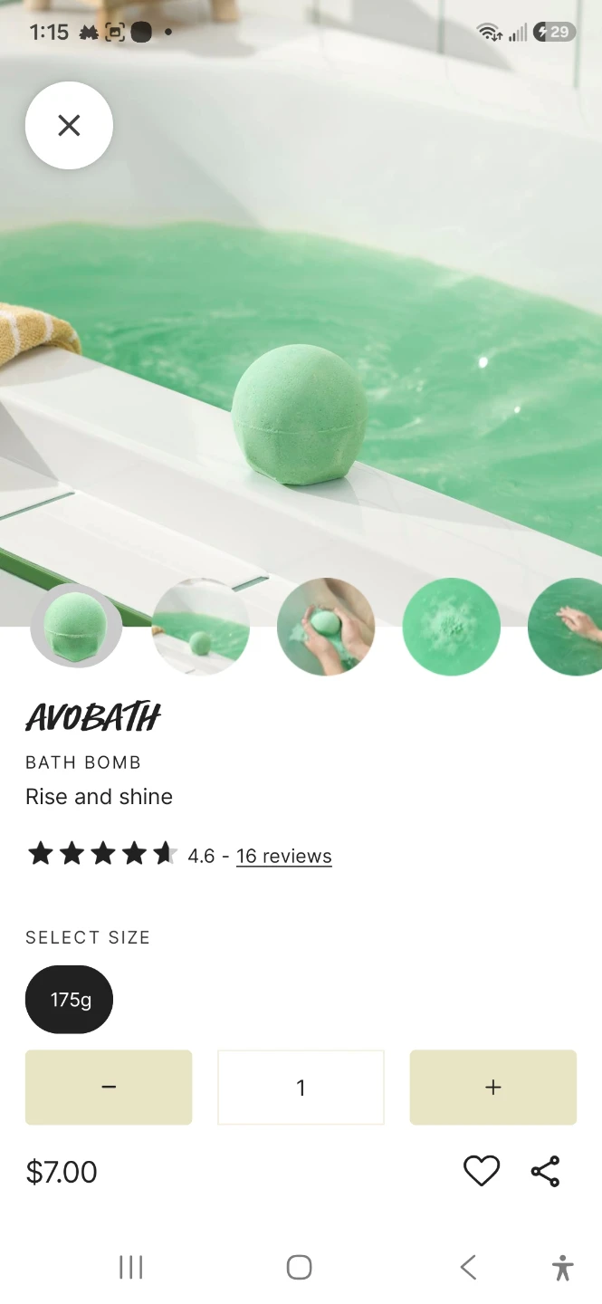 Lush Avobath Bath Bombs