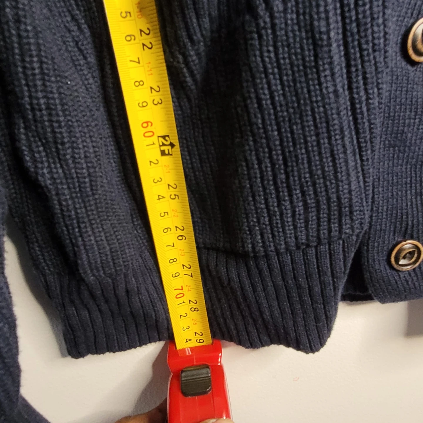 Black Brown 1826 Navy Shawl Collar Cardigan - photo 4