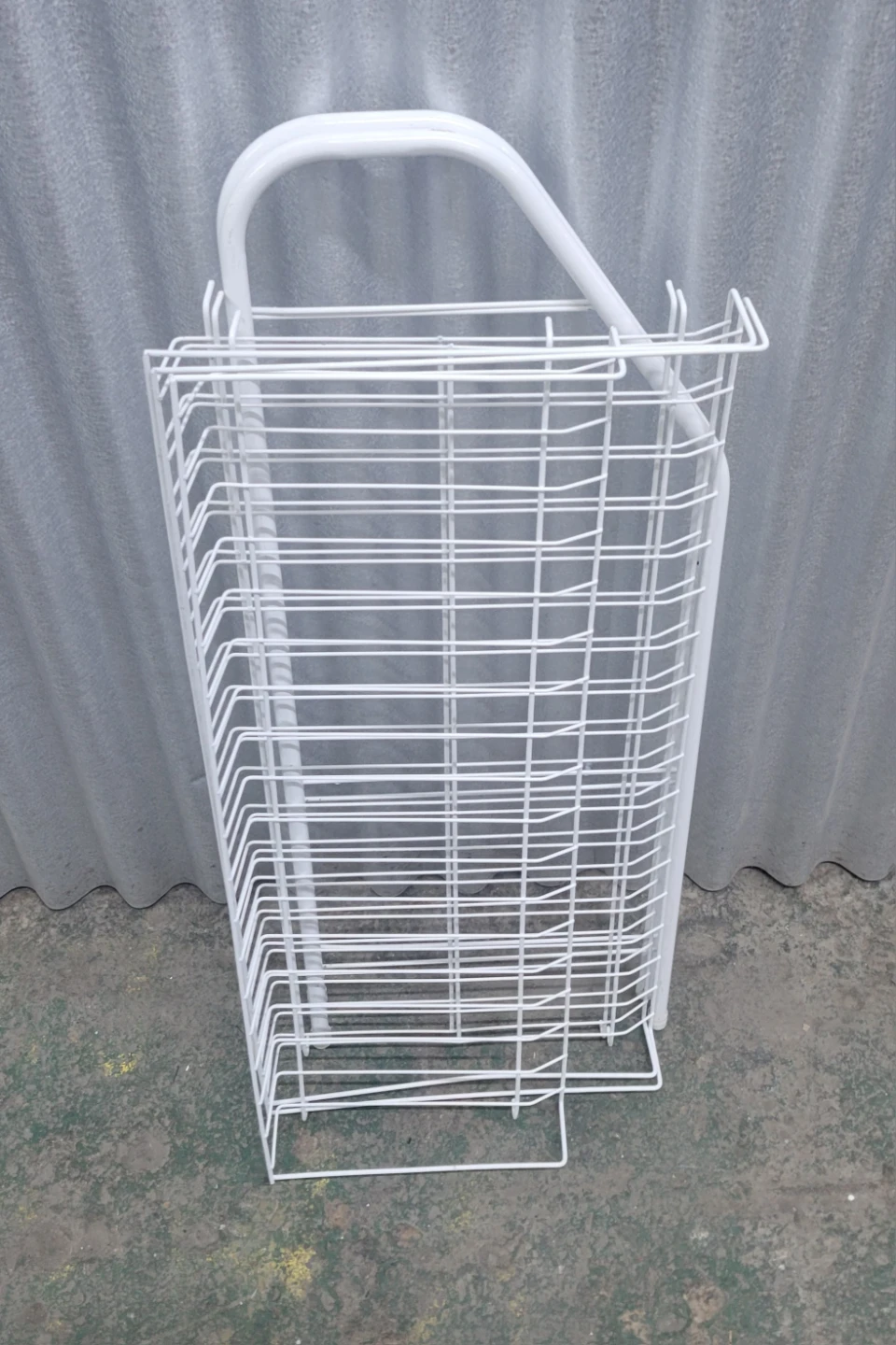White 3-Tier Wire Storage Rack - photo 2