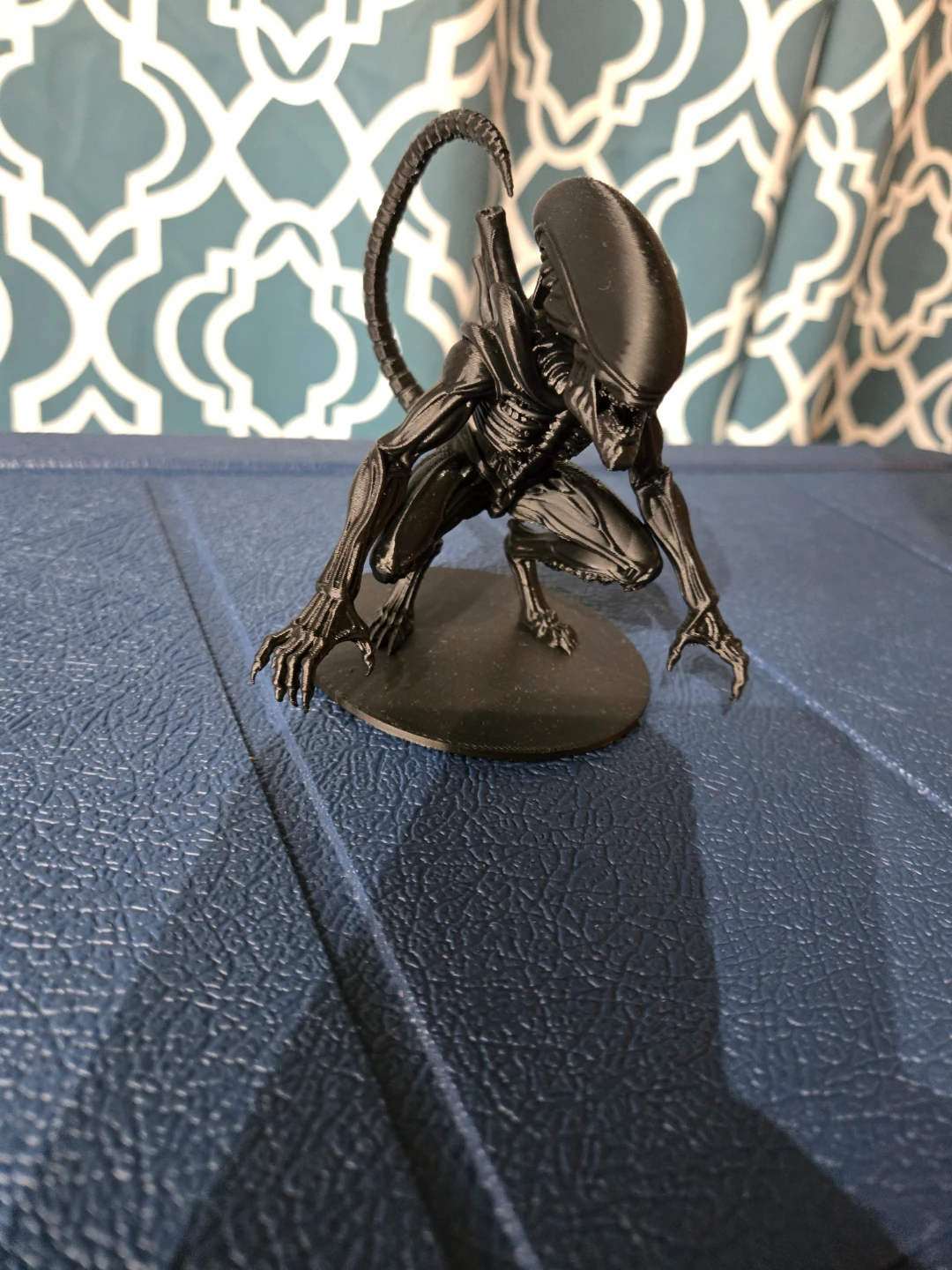 3D Printed Xenomorph Alien Figurine