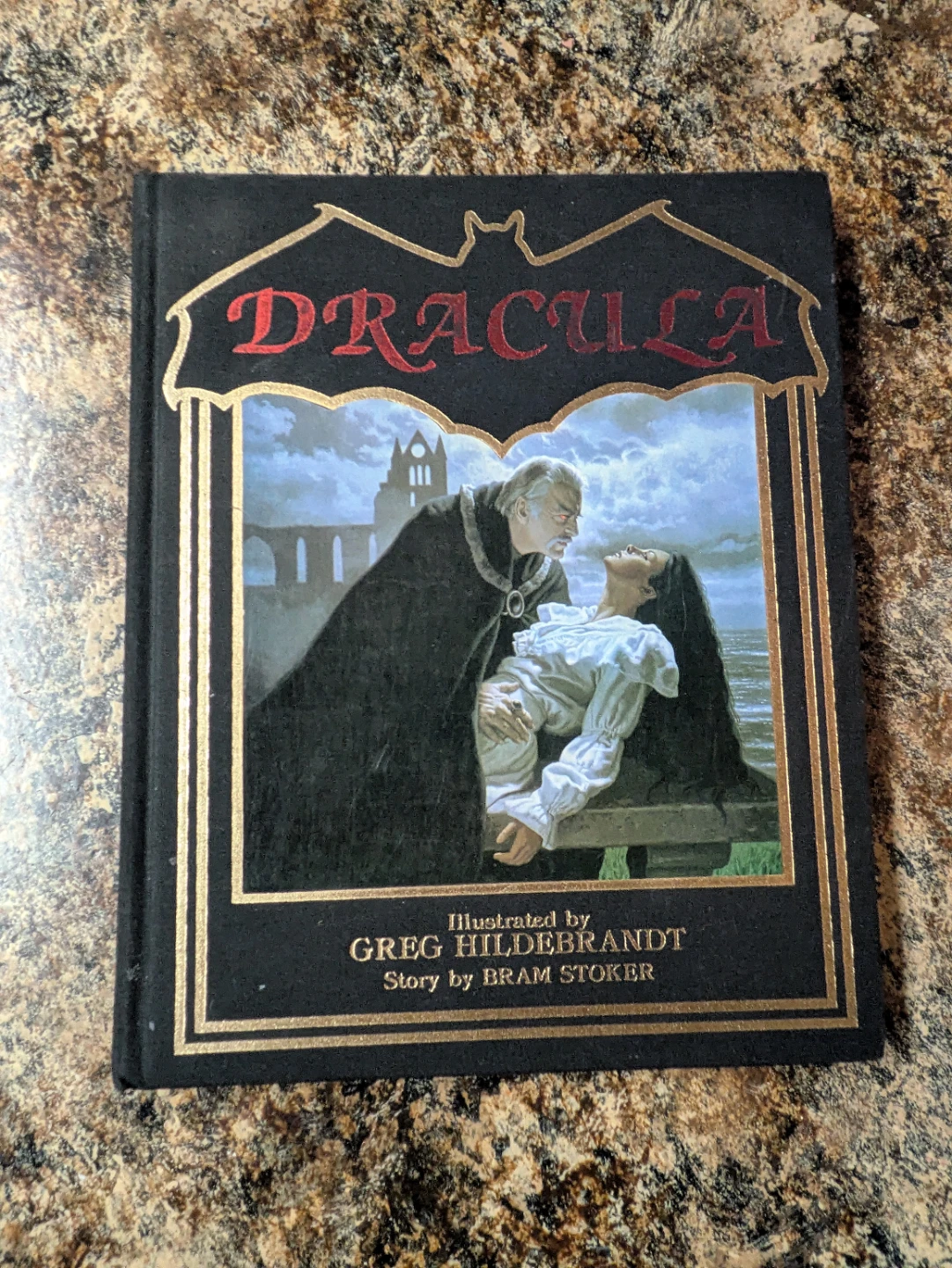 Dracula illustrated by Greg Hildebrandt