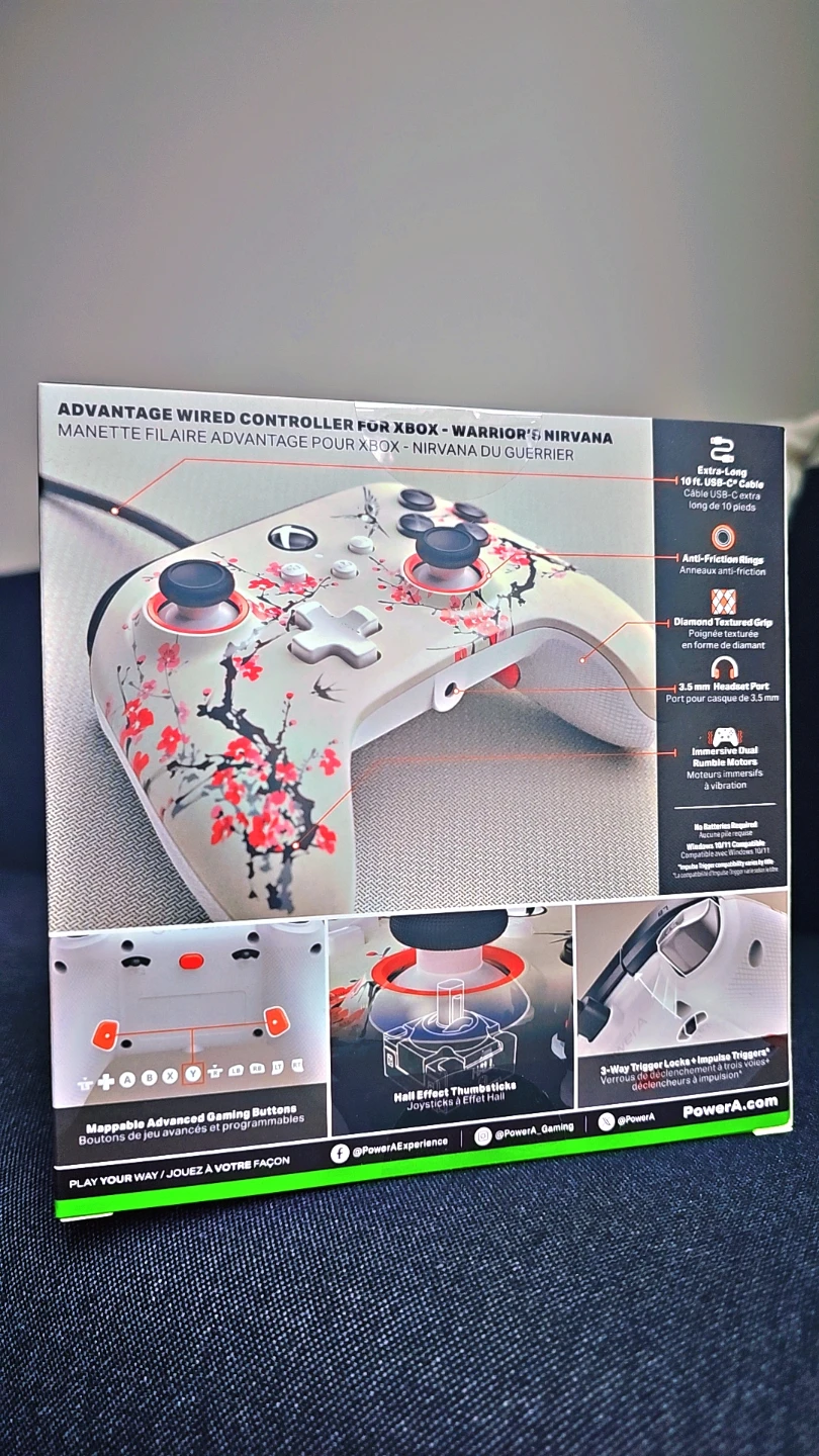 XBOX WARRIOR'S NIRVANA WIRED CONTROLLER — BRAND NEW! - photo 3