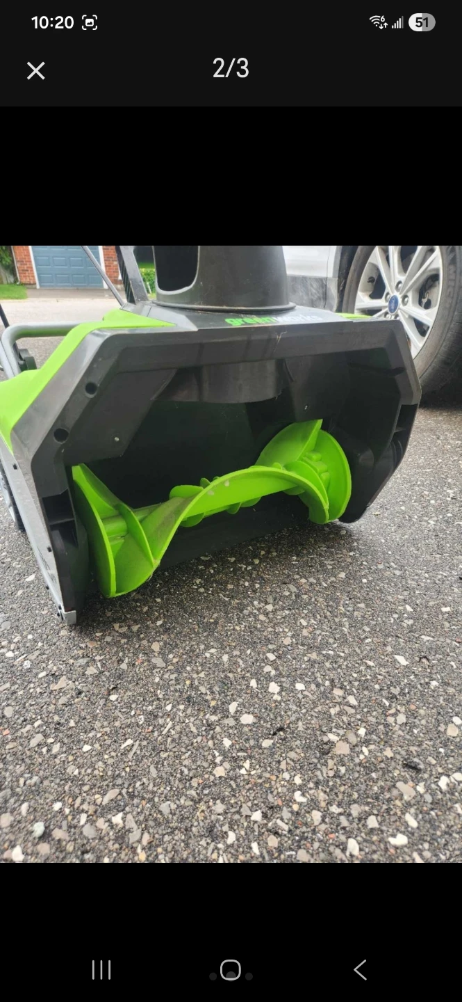 13 Amp/120 Volt Snow Thrower - 20" - photo 2