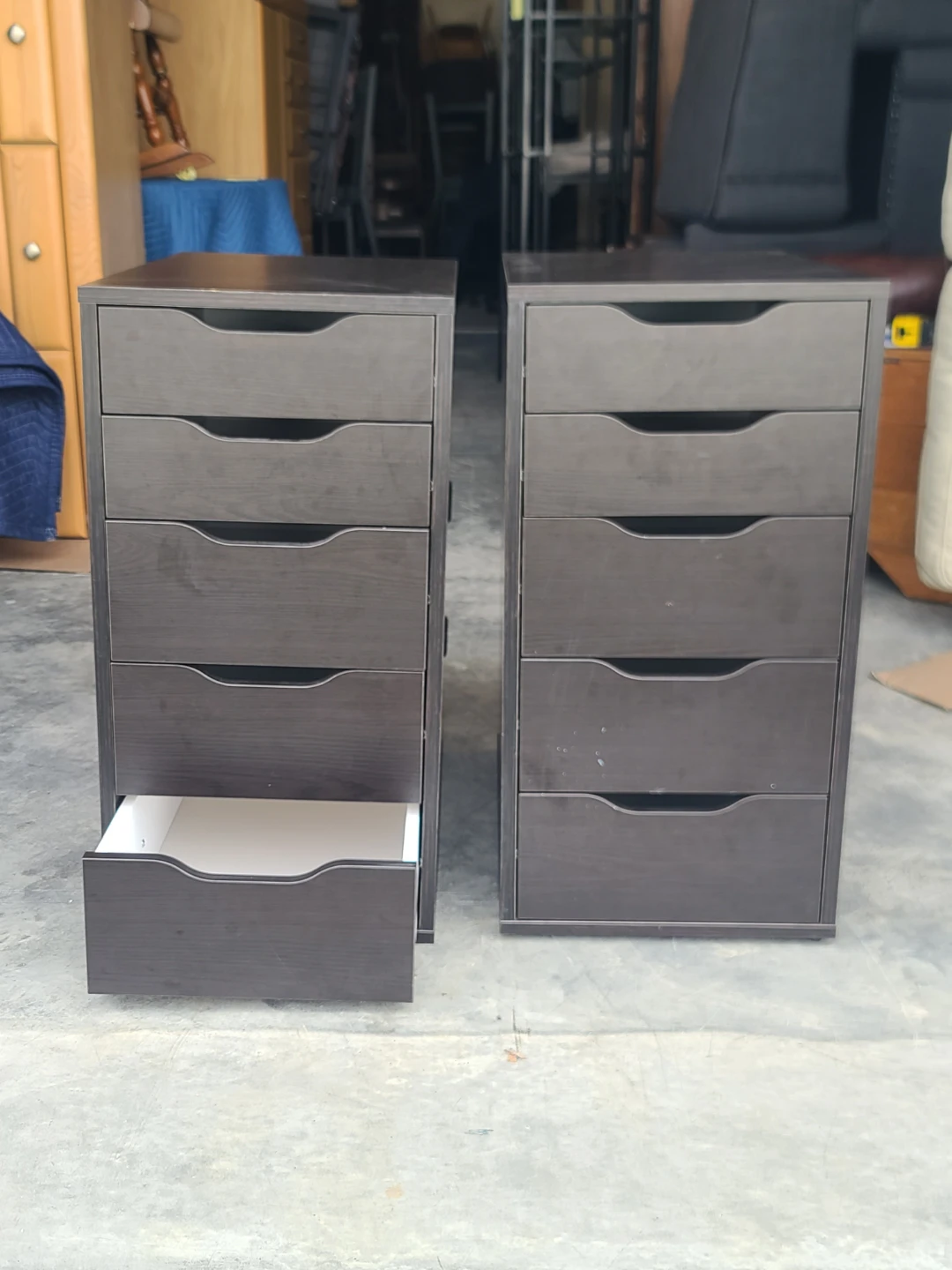 2 IKEA Alex Drawer Units