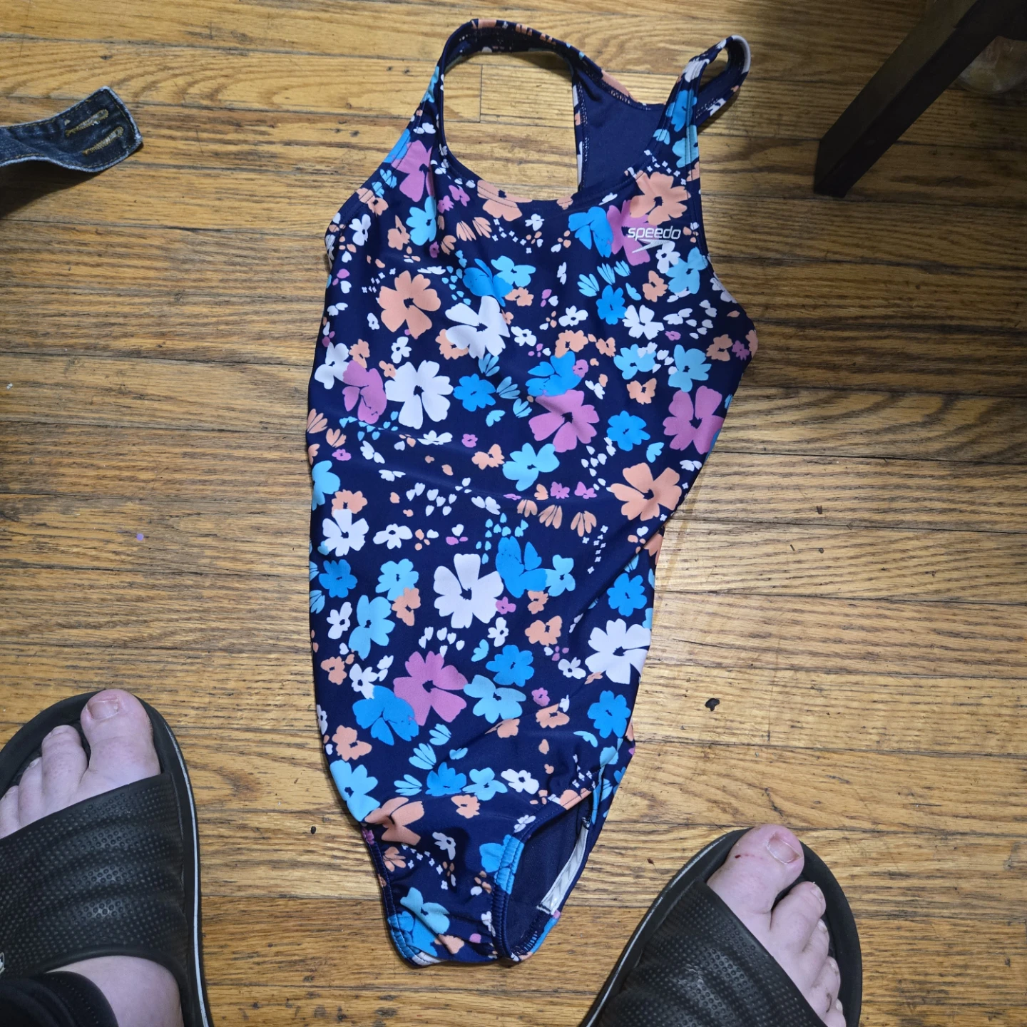 Speedo Floral One-Piece Swimsuit