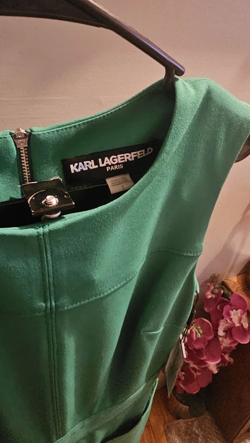 Karl Lagerfeld Paris Green Dress Size 2 - photo 2
