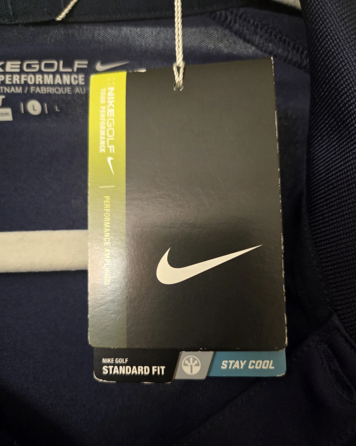 Nike Men's Tour Performance Dri-Fit Golf/Polo.  BNWT. LARGE. - photo 5