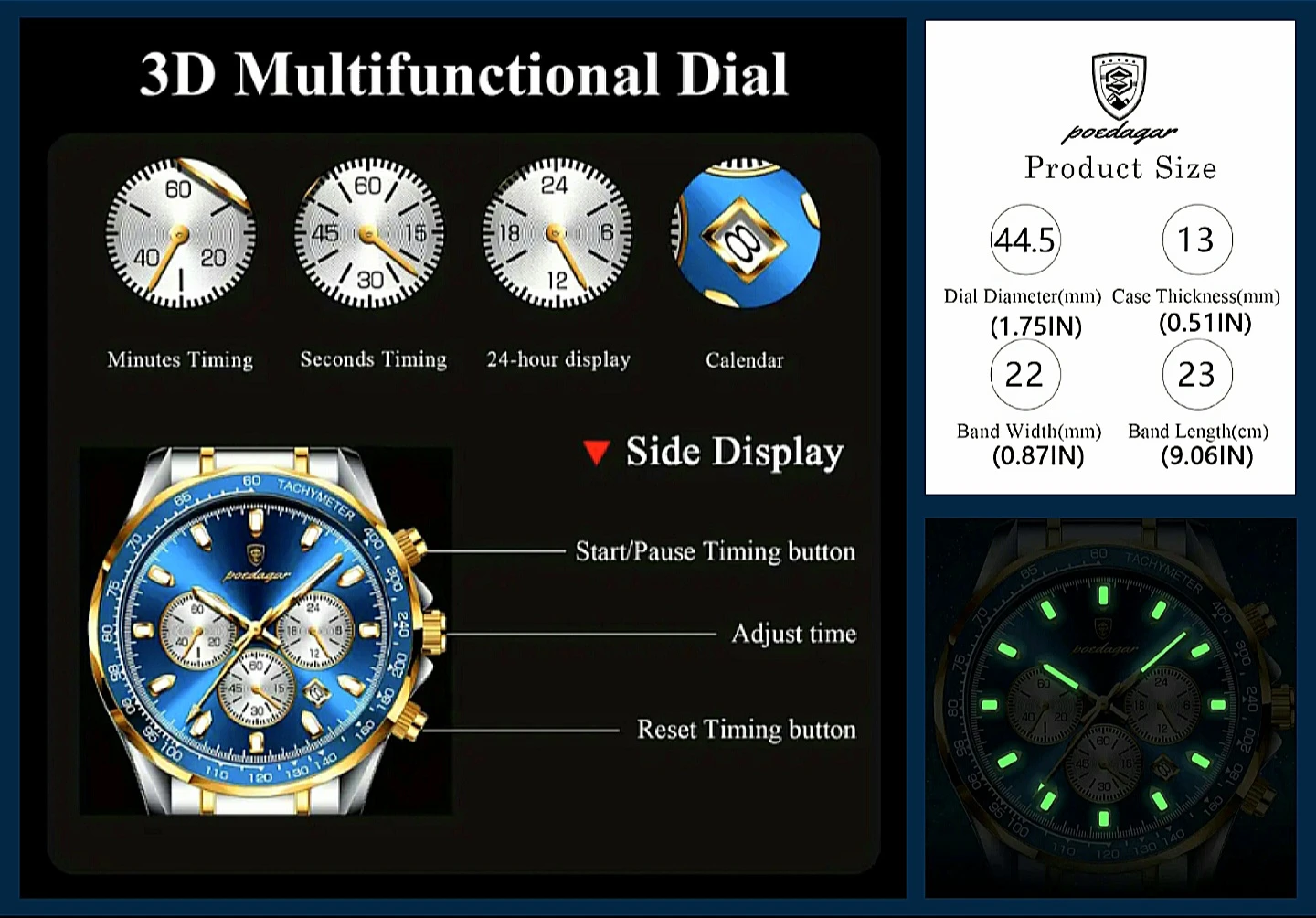 Chronograph Sports Watch - photo 3