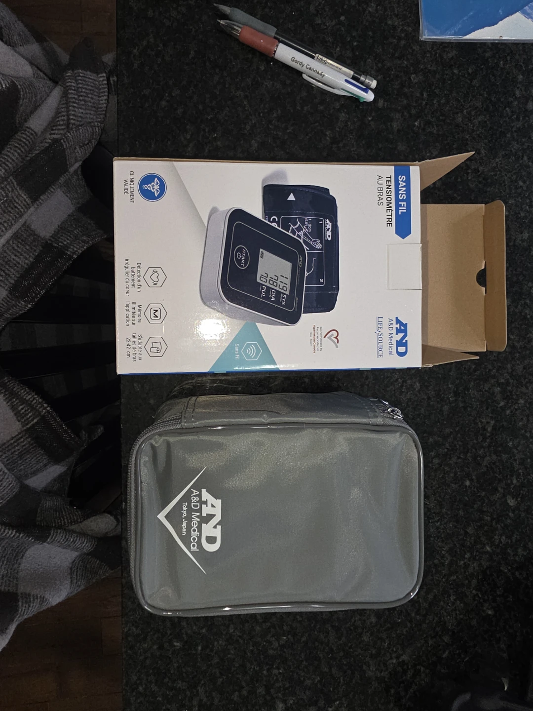 A&D Medical Wireless Blood Pressure Monitor UA-651CNBLE