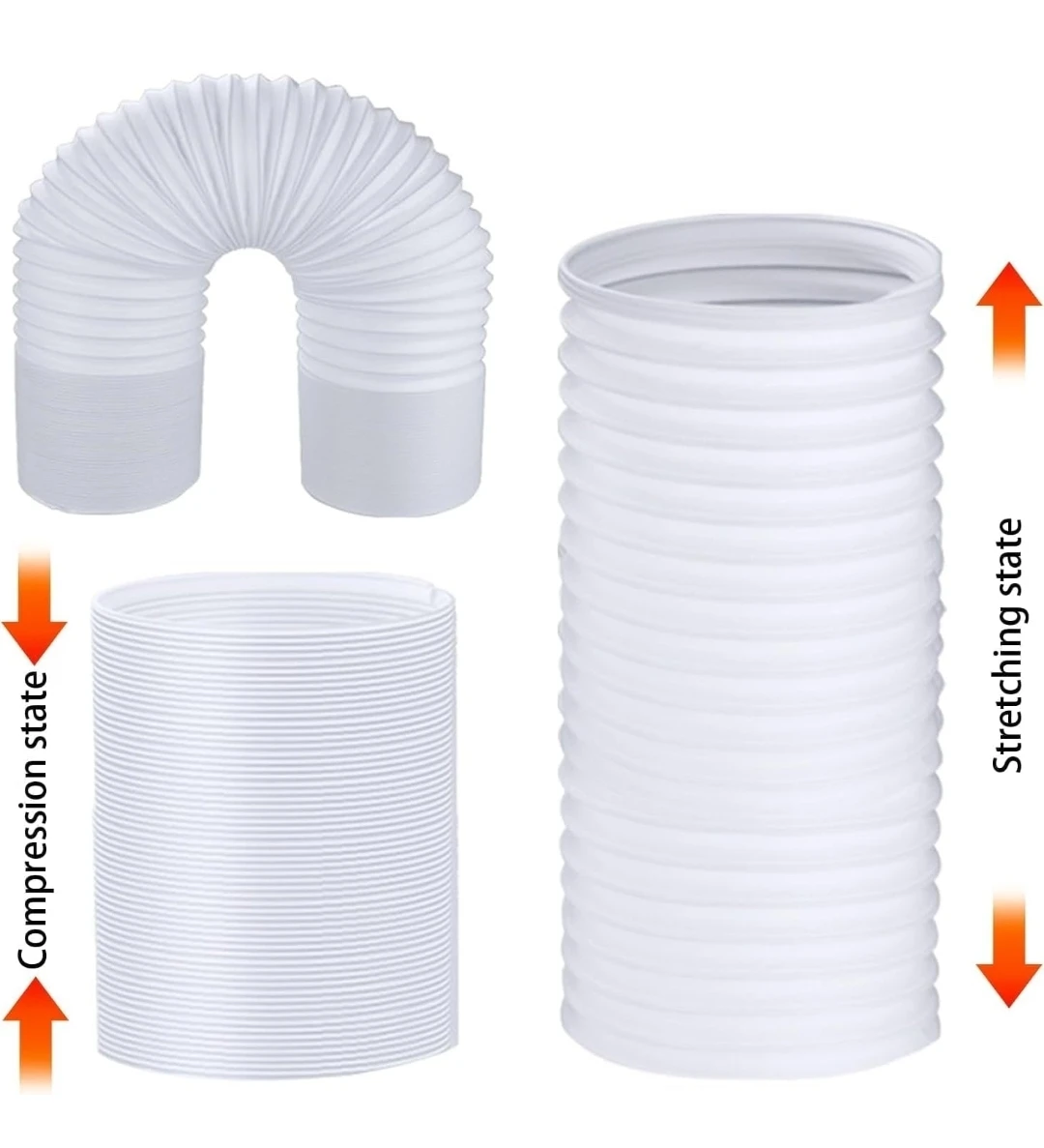5 Inch Portable AC Exhaust Hose - photo 3