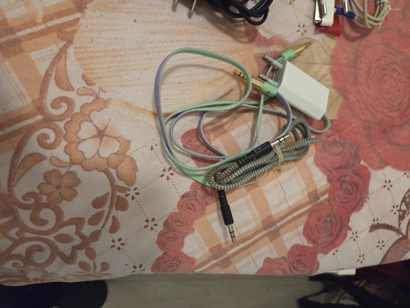 Assorted Audio Cables and Power Adapter - photo 5