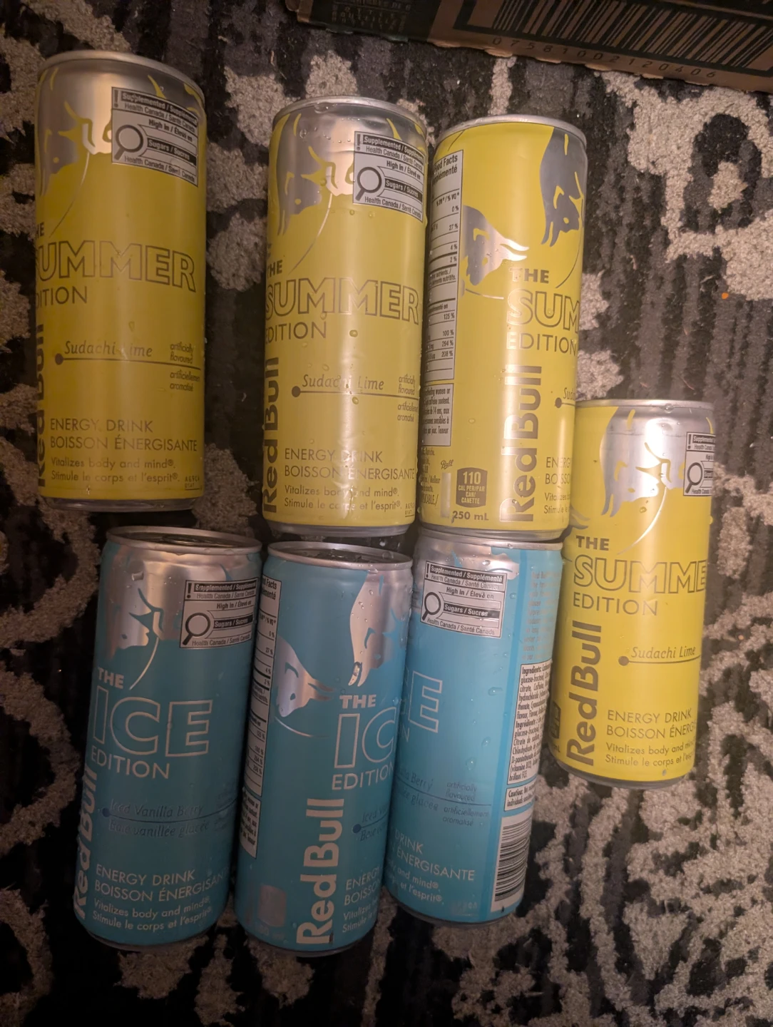 Red Bull Summer Edition Energy Drinks $1 ea or all 7 for $5