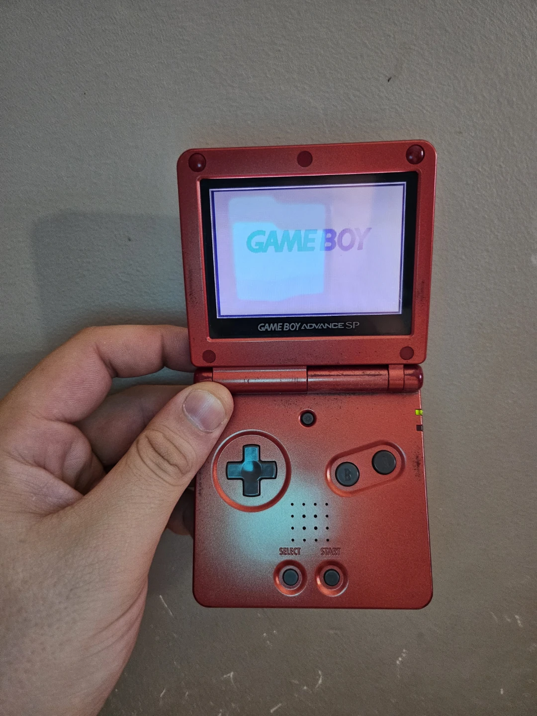 Nintendo Game Boy Advance SP Red