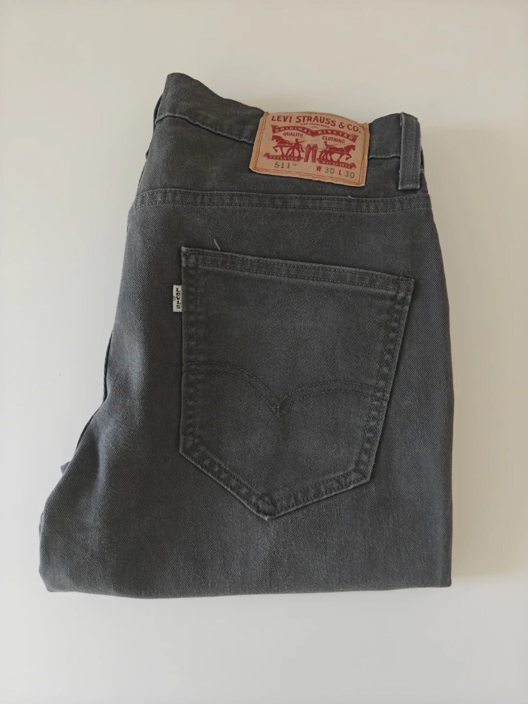 Levi's 511 Grey Jeans - W 30 L 30