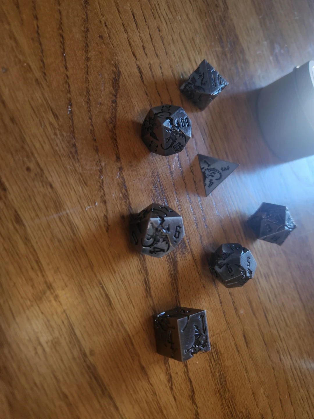 Metal Dragon Dice Set - photo 3