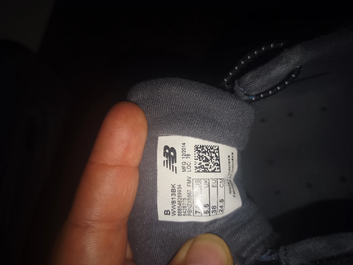 New Balance 813 Black Sneakers - photo 3