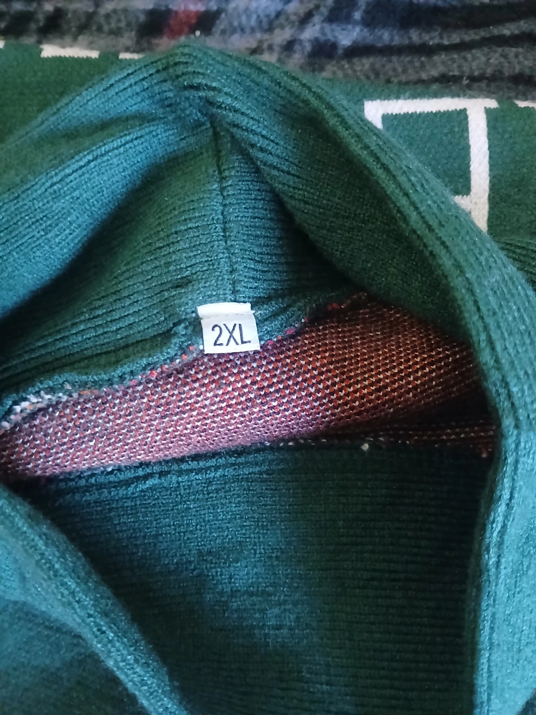 Green Reindeer Christmas Sweater - photo 2