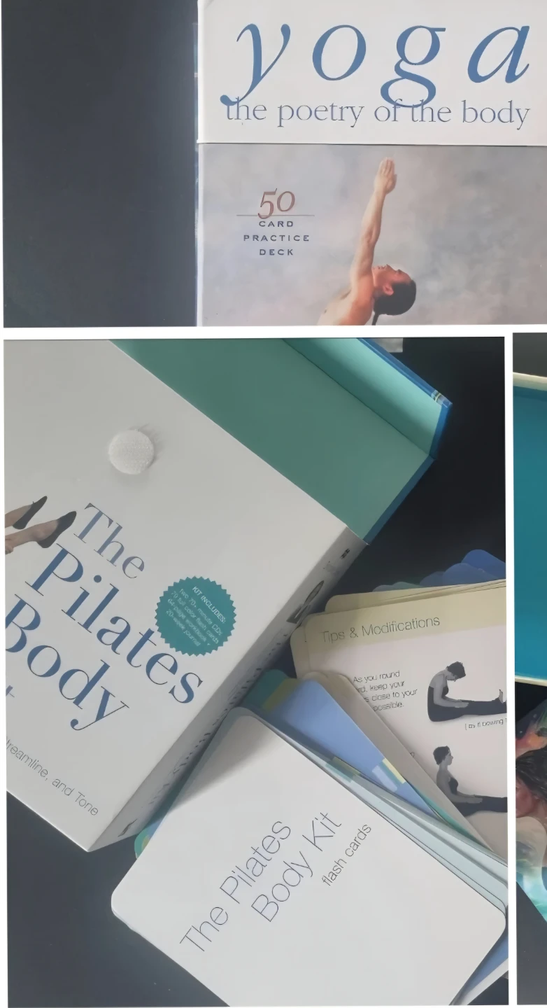 Yoga & Pilates Card Decks: Poetry of the Body & Pilates Body - photo 2