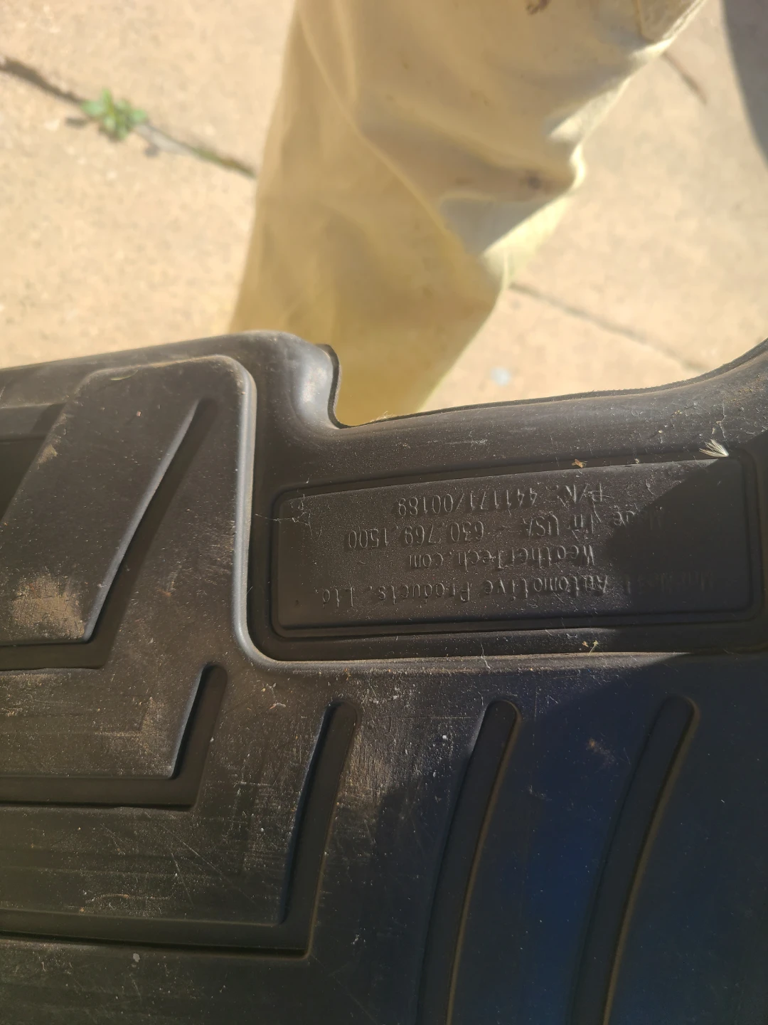 Weather Tech floor mats for a 07 Acura RDX - photo 2