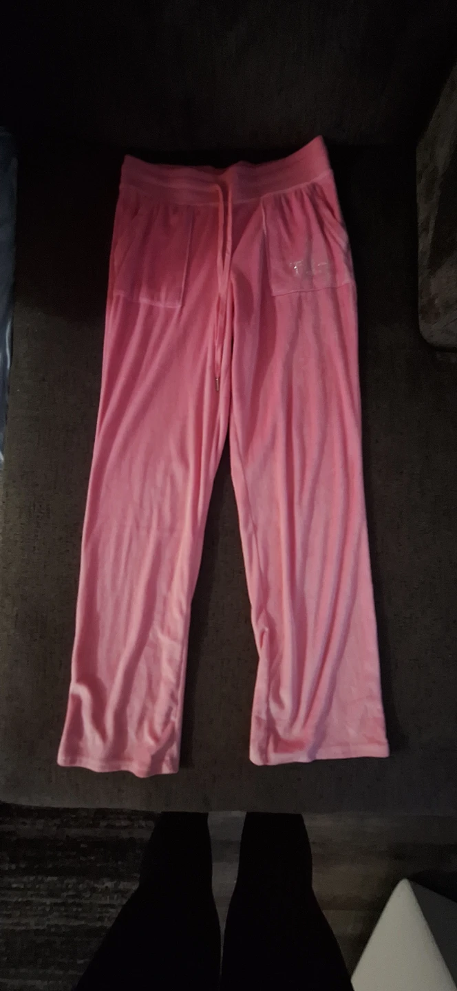 Juicy Couture Pink Velour Track Set - photo 4